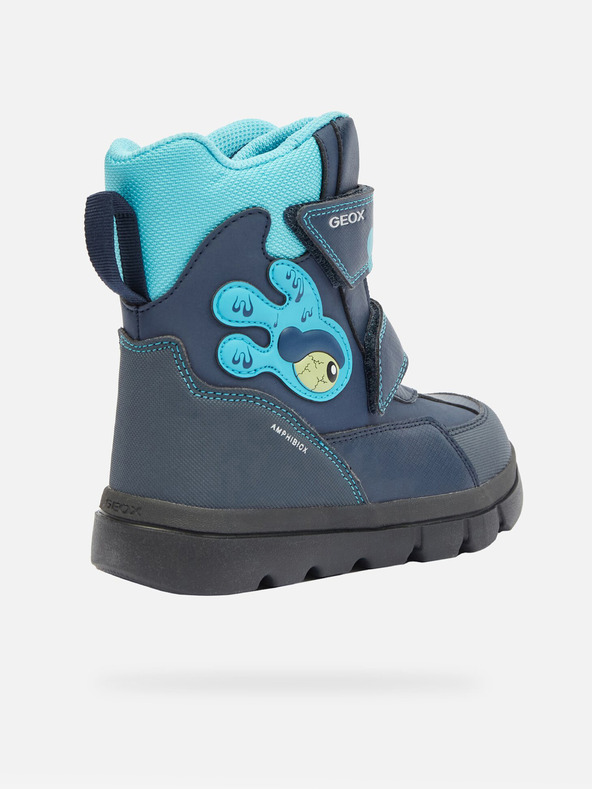 Geox Сини момчешки анкъл обувки Geox Willaboo AB