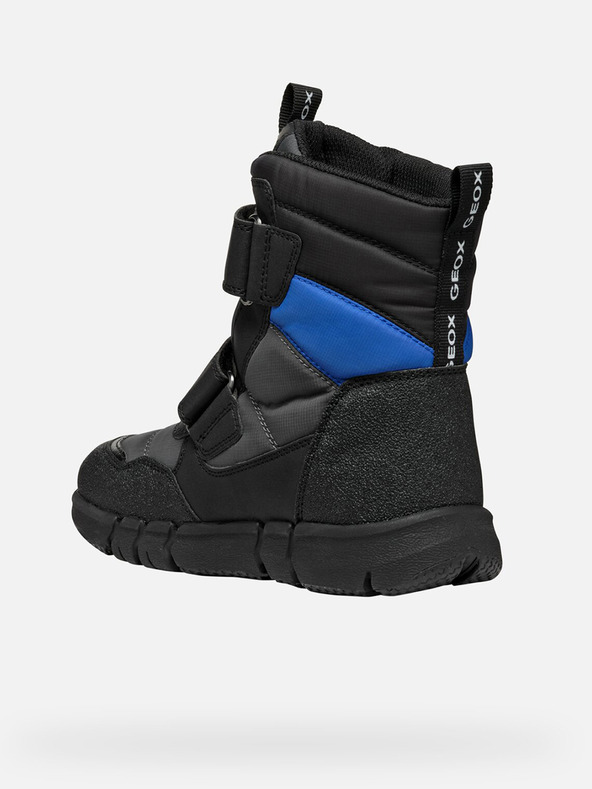 Geox Сиви момчешки боти Geox Flexyper B Abx