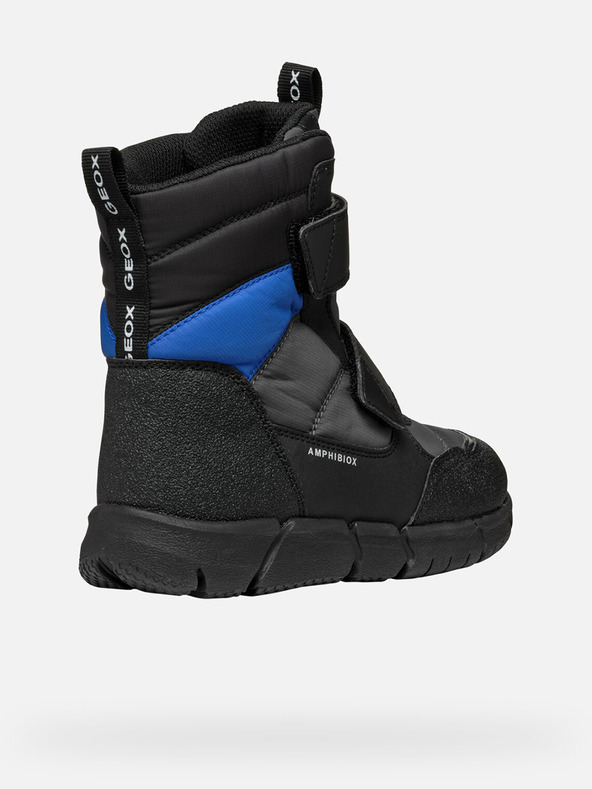 Geox Сиви момчешки боти Geox Flexyper B Abx