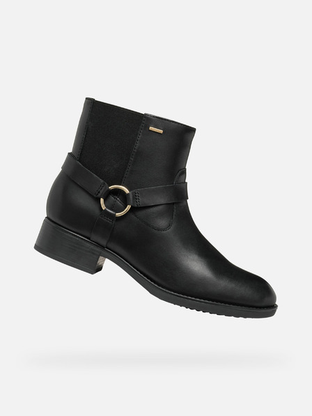 Geox Черни дамски обувки за глезена Geox Felicity ABX