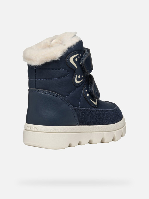 Geox Тъмносини момичешки зимни обувки Geox Willaboo B A