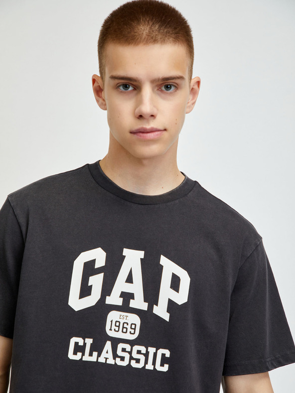 GAP Тениска с лого GAP 1969 classic organic