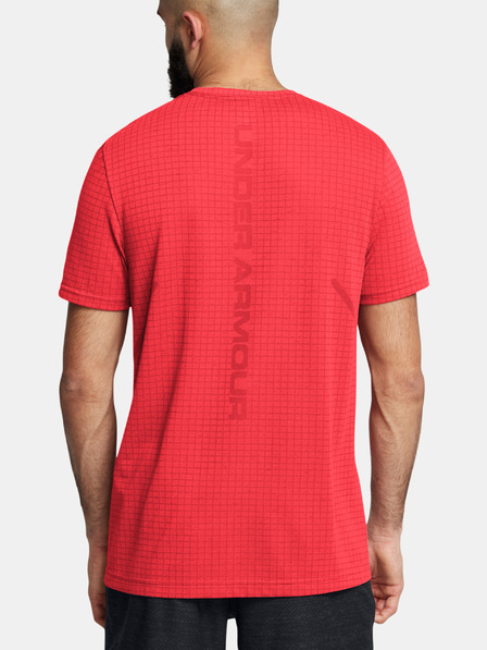 Under Armour Мъжка тениска Under Armour Vanish Seamless Grid SS-RED