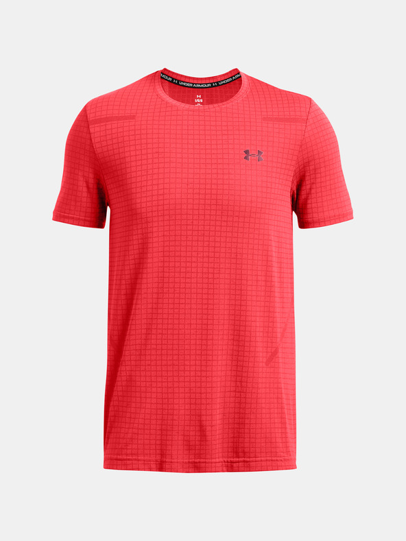 Under Armour Мъжка тениска Under Armour Vanish Seamless Grid SS-RED