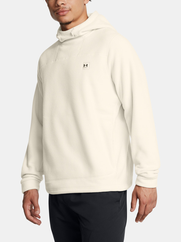 Under Armour Мъжки Under Armour UA Expanse Fleece Hoodie-WHT