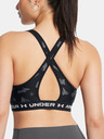 Under Armour Under Armour Women's Crossback Mid Print Bra-BLK