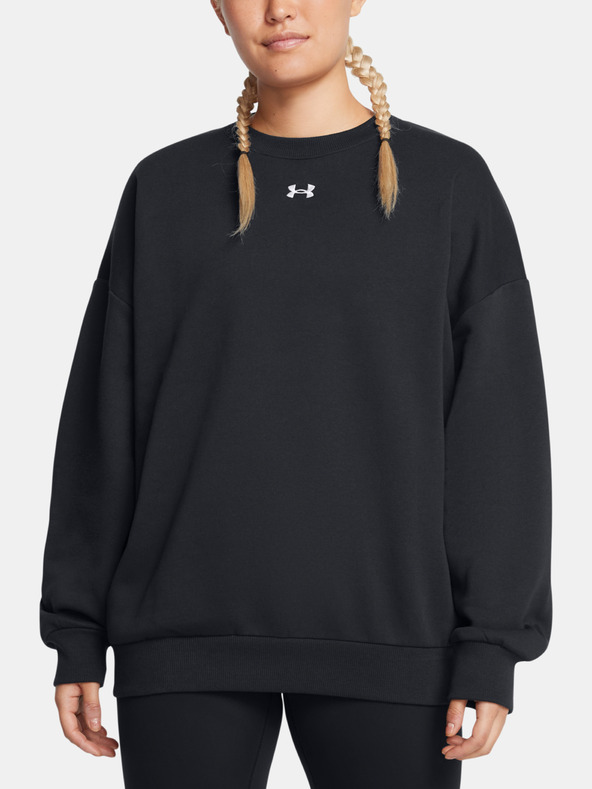 Under Armour Дамски суитшърт Under Armour Rival Fleece OS Crew-BLK