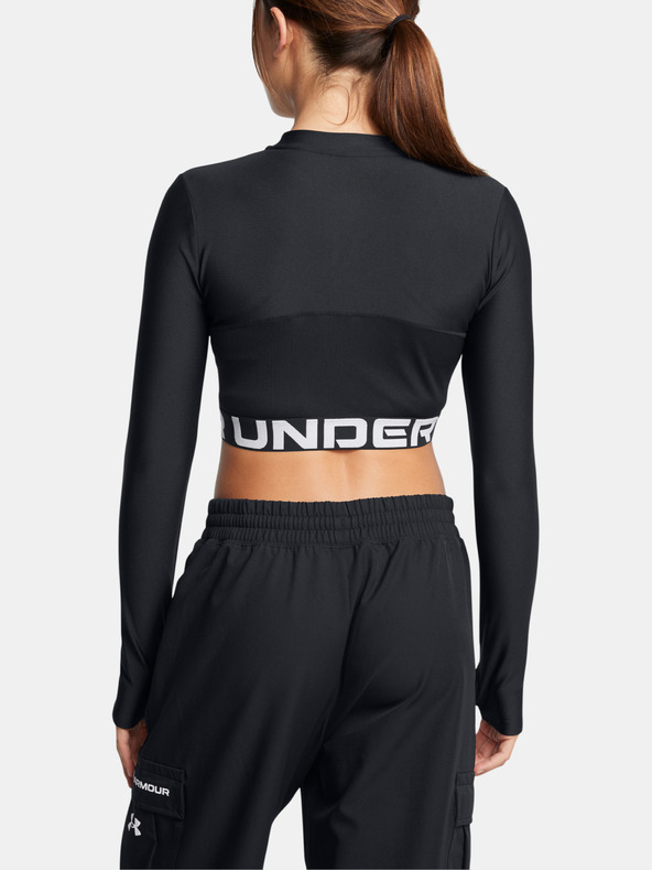 Under Armour Under Armour Women's HeatGear Rib 1/4 Zip LS тениска
