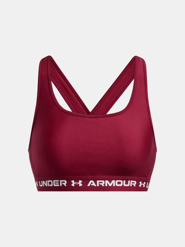 Under Armour Under Armour Crossback Mid Bra-RED - дамски сутиен