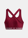 Under Armour Under Armour Crossback Mid Bra-RED - дамски сутиен
