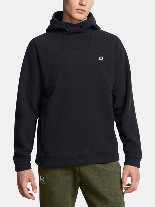 Under Armour Мъжки суитшърт Under Armour UA Expanse Fleece Hoodie-BLK