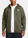 Under Armour Мъжки анцуг Under Armour UA Icon Fleece FZ Hood-GRN