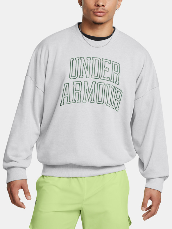 Under Armour Мъжки анцуг Under Armour UA Icon HWT Terry OS Crew-GRY