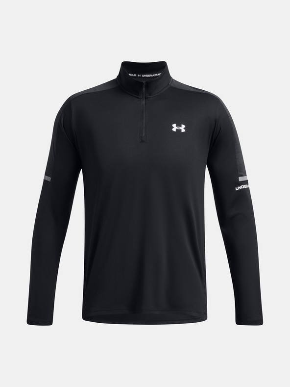 Under Armour Мъжка блуза с дълг ръкав Under Armour UA Tech Utility 1/4 Цип-BLK
