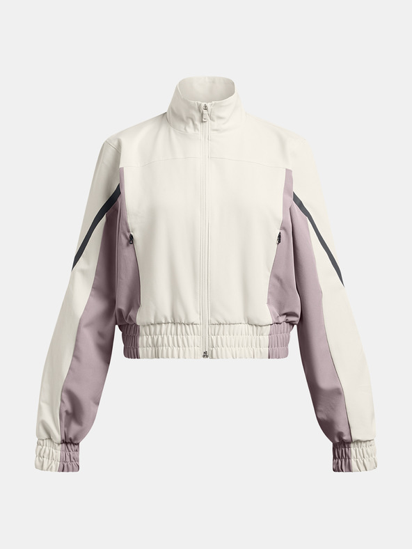 Under Armour Under Armour Girls Unstoppable Crop Jacket-WHT