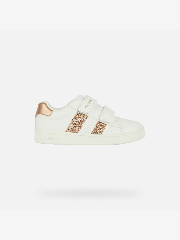 Geox Бели маратонки Geox Eclyper за момичета