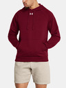 Under Armour Мъжки суитшърт Under Armour UA Rival Fleece Hoodie-RED