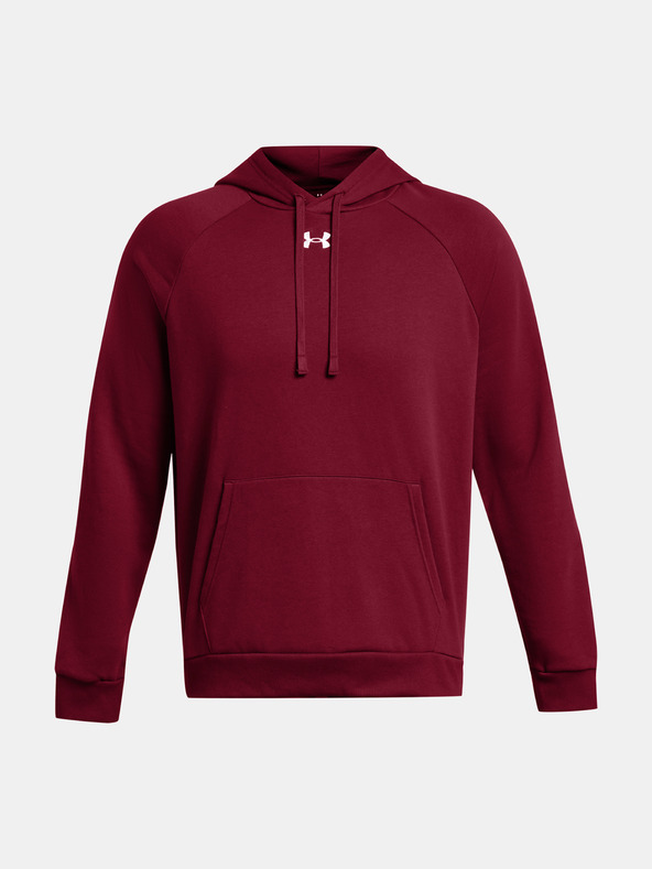 Under Armour Мъжки суитшърт Under Armour UA Rival Fleece Hoodie-RED