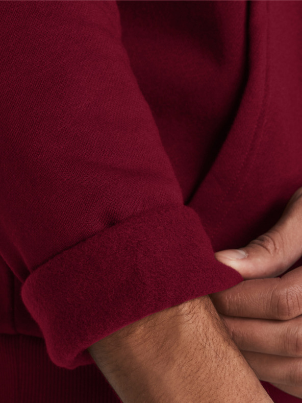 Under Armour Мъжки суитшърт Under Armour UA Rival Fleece Hoodie-RED