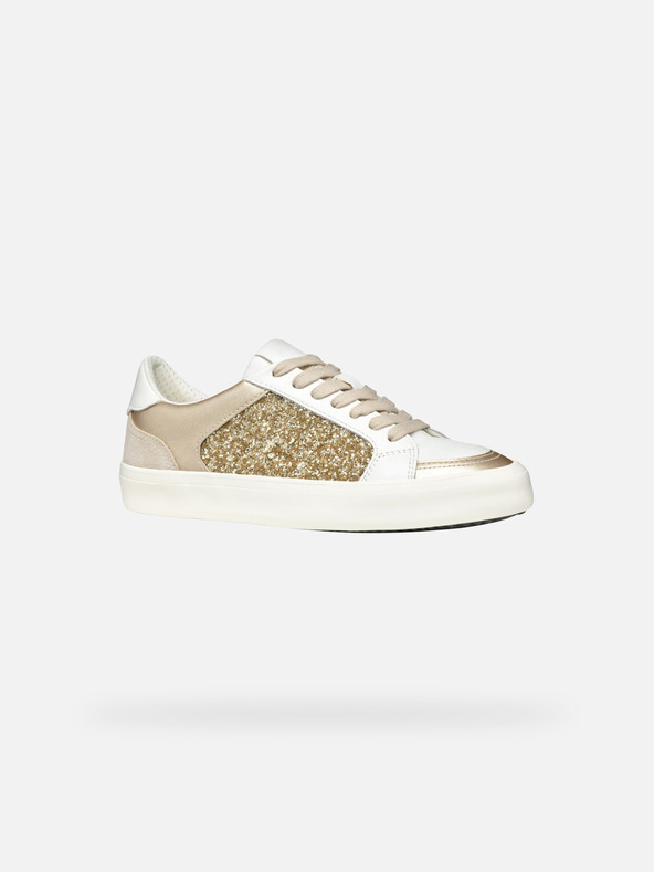 Geox Бели дамски маратонки Geox Emmeleny