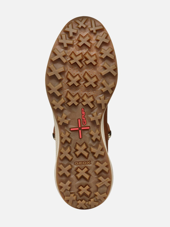 Geox Кафяви дамски анкъл обувки Geox Pg1X ABX