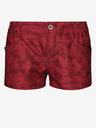 Sam 73 Червени дамски шарени шорти SAM 73