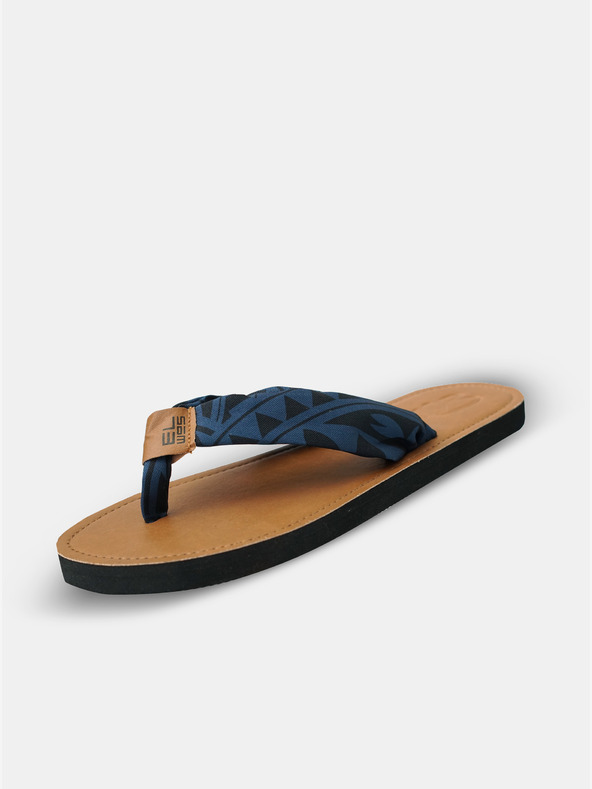 Sam 73 Сини дамски джапанки с шарка SAM 73