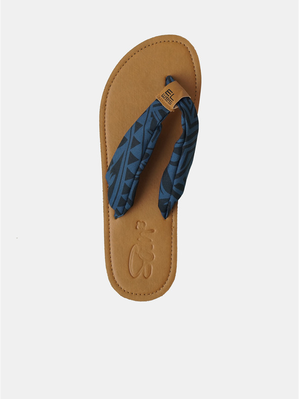 Sam 73 Сини дамски джапанки с шарка SAM 73