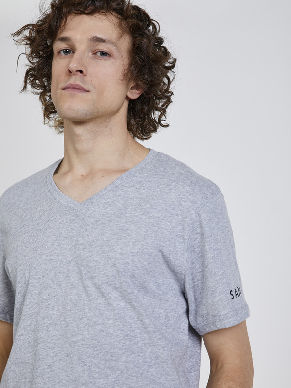 Sam 73 Сива мъжка тениска SAM 73 Blane
