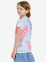Sam 73 Синя батикова тениска за момичета SAM 73 Regina