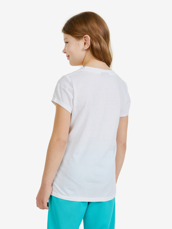 Sam 73 Бяла тениска за момичета с щампа SAM 73 Ursula