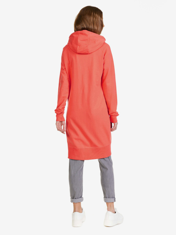 Sam 73 Оранжев дамски удължен суитшърт SAM 73 Margaret