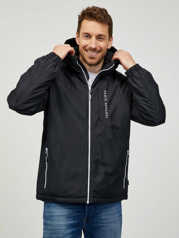 Sam 73 Черно мъжко леко яке SAM 73 Sigmund