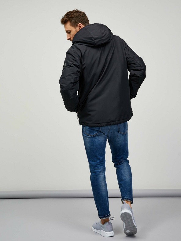 Sam 73 Черно мъжко леко яке SAM 73 Sigmund