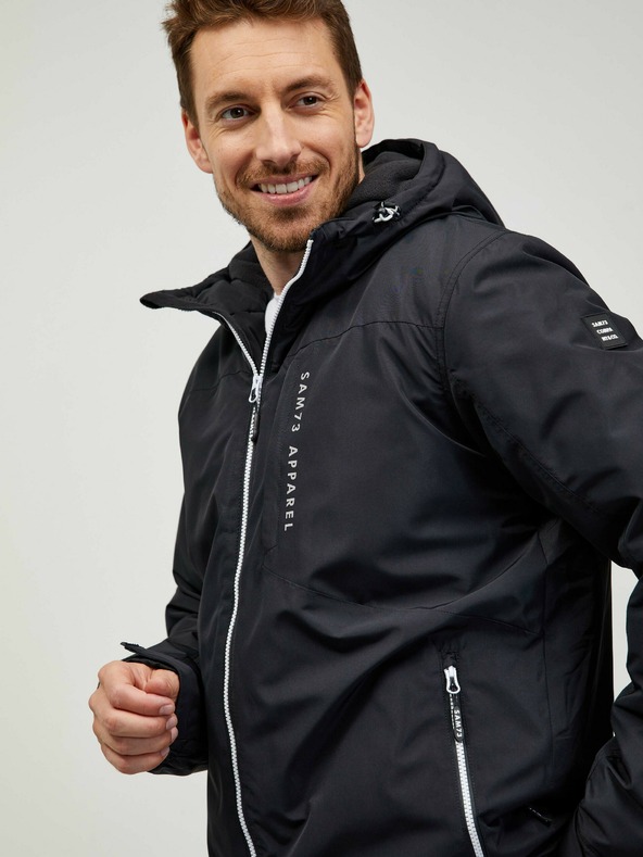 Sam 73 Черно мъжко леко яке SAM 73 Sigmund