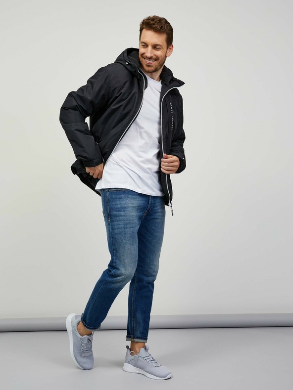 Sam 73 Черно мъжко леко яке SAM 73 Sigmund