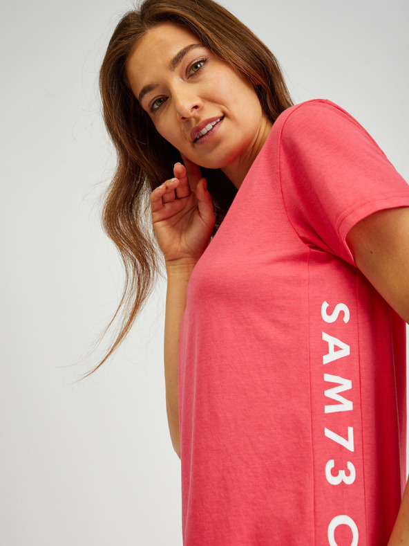 Sam 73 Коралова лятна рокля за жени SAM73 Delphinus