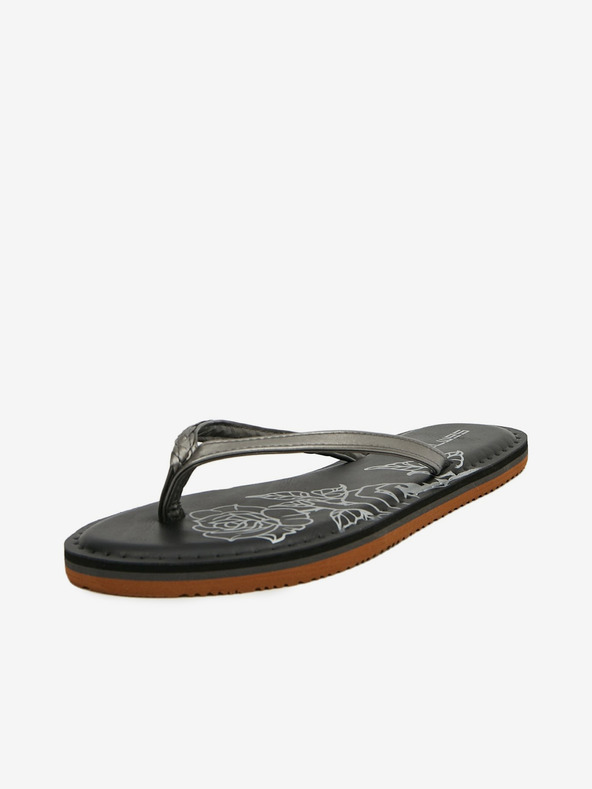 Sam 73 Черни дамски шарени джапанки SAM 73 Mia