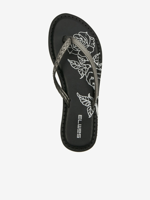 Sam 73 Черни дамски шарени джапанки SAM 73 Mia