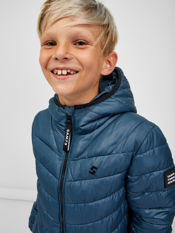 Sam 73 Синьо ватирано яке за момчета SAM 73 Kyain