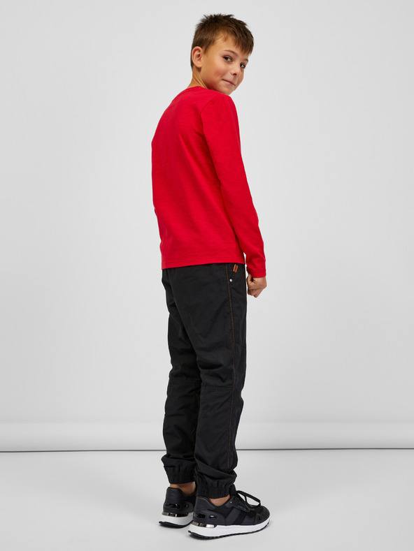 Sam 73 Червена тениска с дълъг ръкав за момчета SAM 73 Celdor