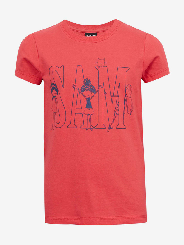 Sam 73 Коралова тениска за момичета SAM 73 Ielenia