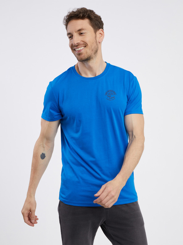 Sam 73 Синя мъжка тениска SAM 73 Diego