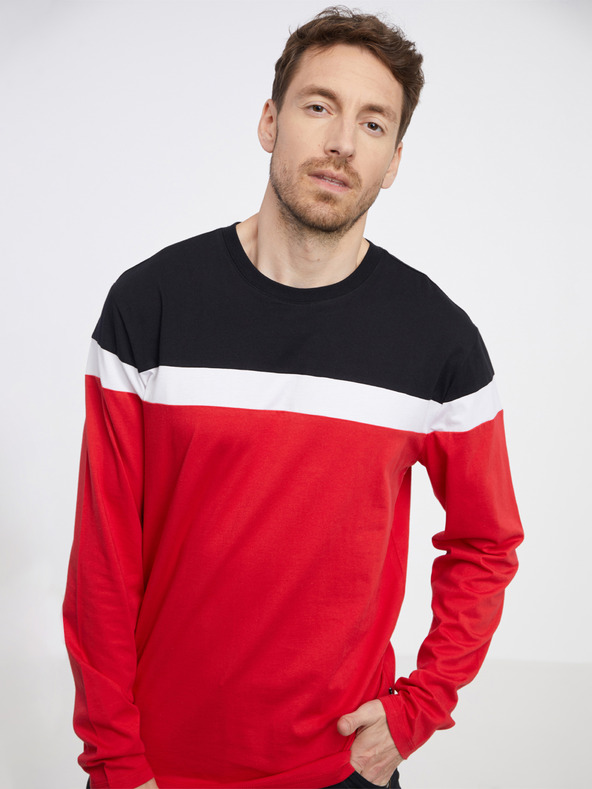 Sam 73 Червена мъжка тениска SAM 73 Remus