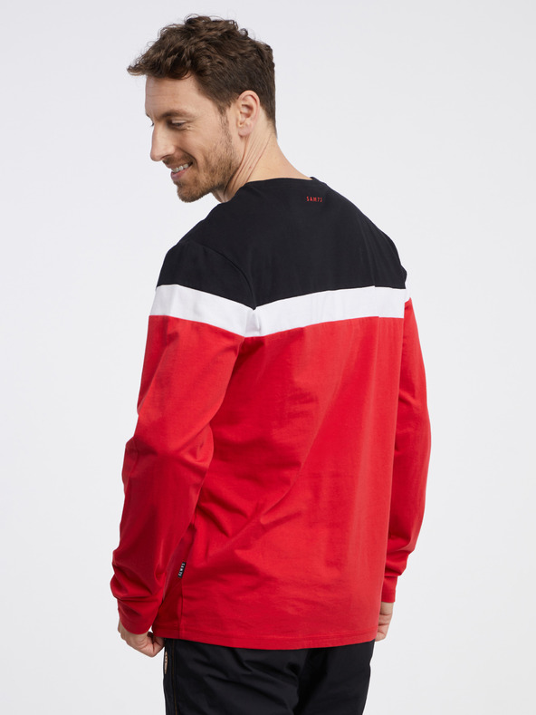 Sam 73 Червена мъжка тениска SAM 73 Remus