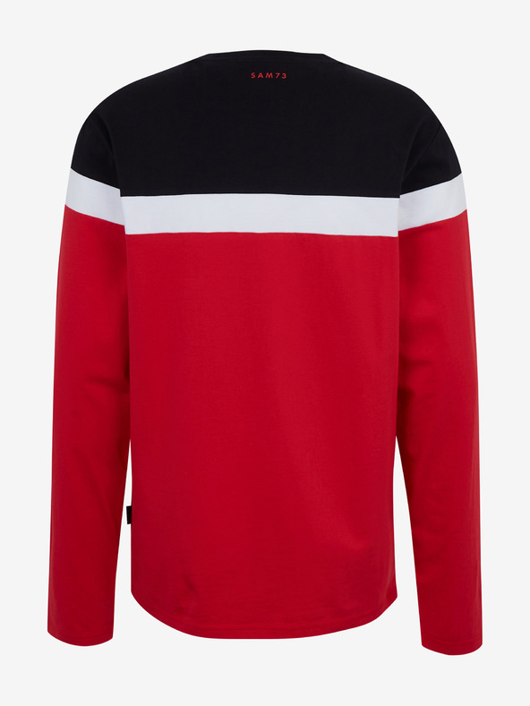 Sam 73 Червена мъжка тениска SAM 73 Remus