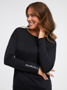 Sam 73 Черна дамска тениска с дълъг ръкав SAM 73 Patty