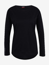 Sam 73 Черна дамска тениска с дълъг ръкав SAM 73 Patty