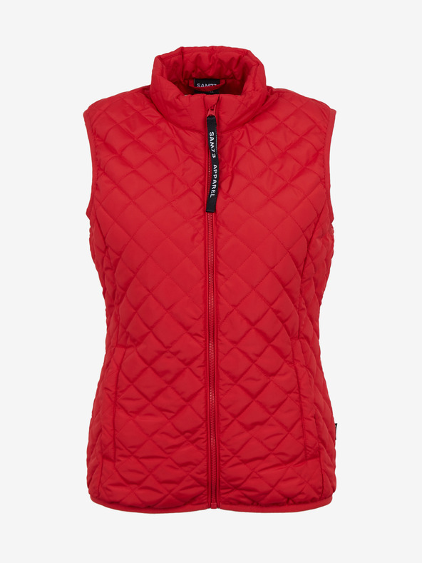 Sam 73 Червена дамска ватирана качулка SAM 73 Pictor