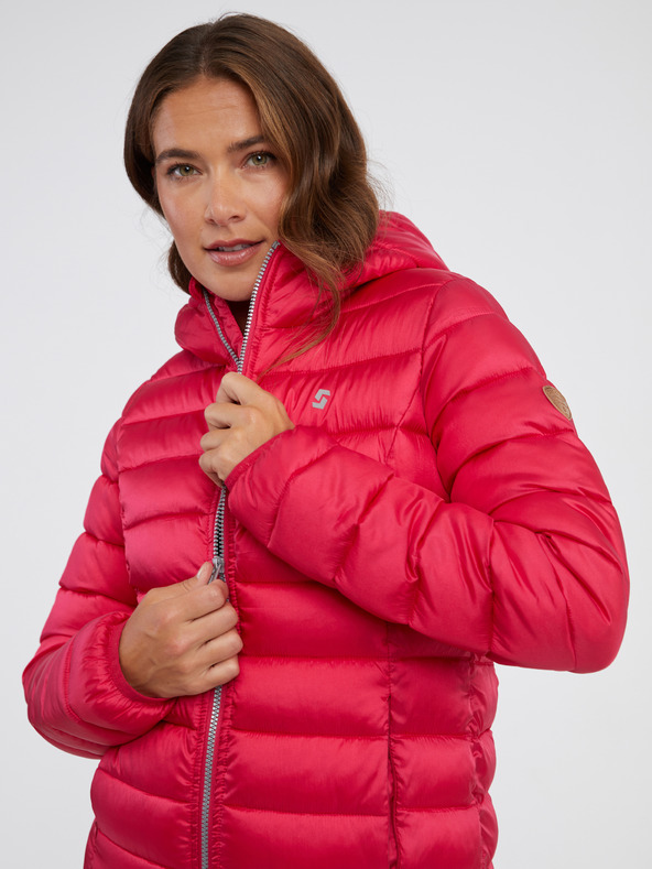 Sam 73 Тъмно розово дамско ватирано яке SAM 73 Sid